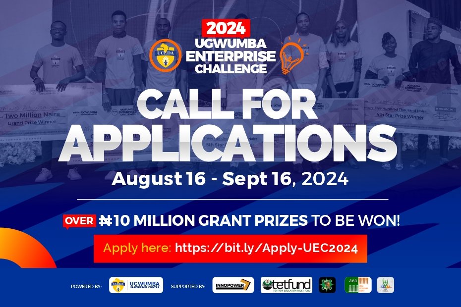 Call for Applications for the 2024 Ugwumba Enterprise Challenge