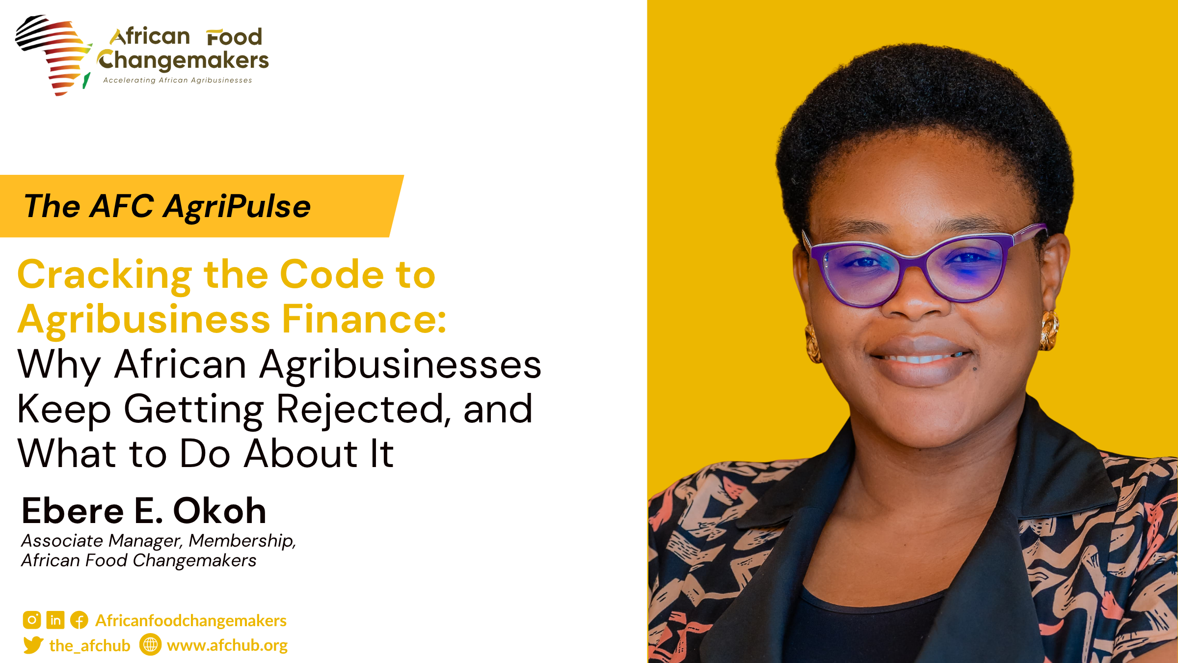 Cracking the Code to Agribusiness Finance: Why African Agribusinesses Keep Getting Rejected, and What to Do About It